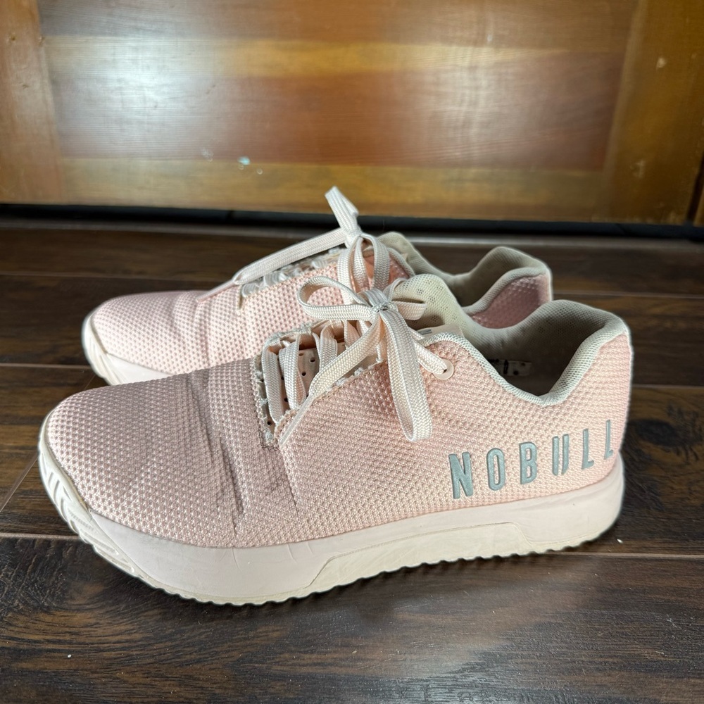 NOBULL Women’s Training Shoes Pink‎ Mesh Trainers Size 9.5